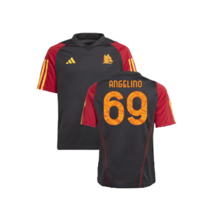 2023-2024 Roma Training Jersey (Black) - Kids (Angelino 69)