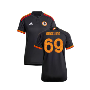 2023-2024 Roma Third Shirt (Womens) (Angelino 69) 2023-2024 Roma Third Shirt (Womens) (Angelino 69)