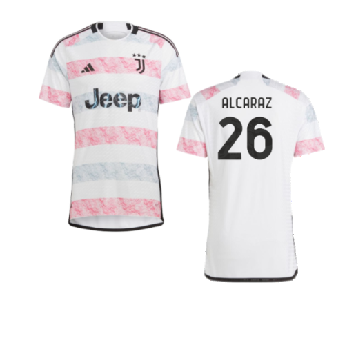 2023-2024 Juventus Authentic Away Shirt (Alcaraz 26)