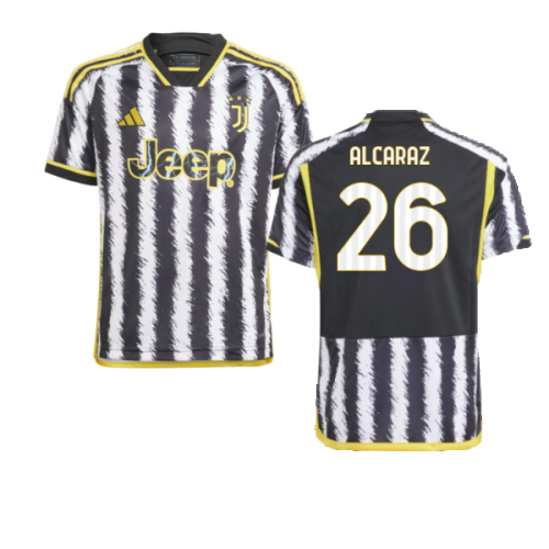 2023-2024 Juventus Home Shirt (Kids) (Alcaraz 26)