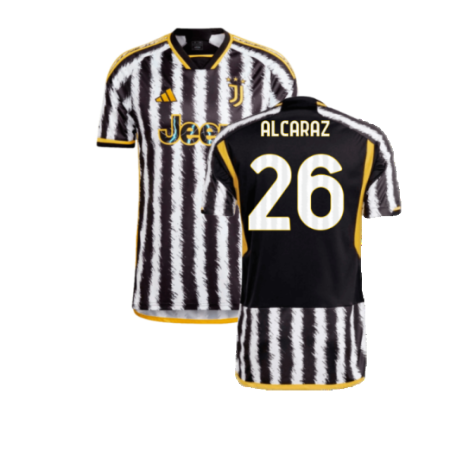 2023-2024 Juventus Home Shirt (Alcaraz 26)