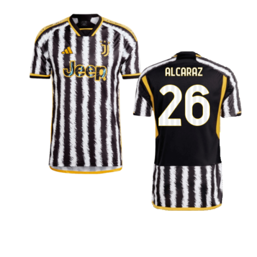 2023-2024 Juventus Home Shirt (Alcaraz 26)