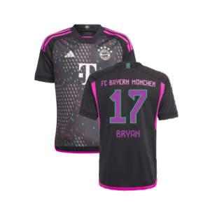 2023-2024 Bayern Munich Away Shirt (Kids) (Bryan 17)