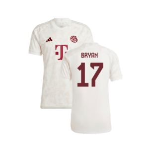 2023-2024 Bayern Munich Third Shirt (Bryan 17) 2023-2024 Bayern Munich Third Shirt (Bryan 17)