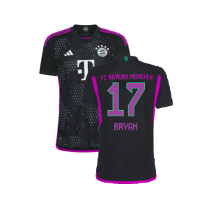 2023-2024 Bayern Munich Authentic Away Shirt (Bryan 17)