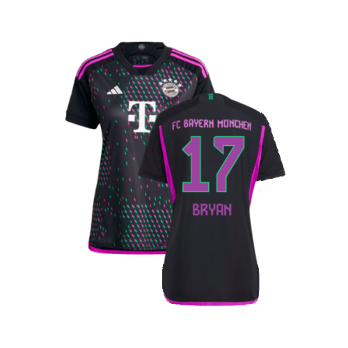 2023-2024 Bayern Munich Away Shirt (Ladies) (Bryan 17)