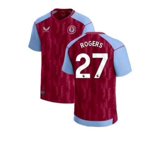 2023-2024 Aston Villa Home Shirt (Kids) (Rogers 27)