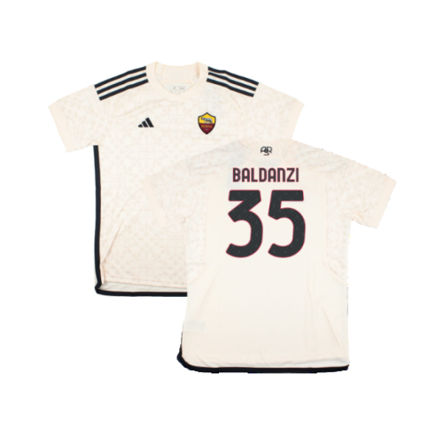 2023-2024 Roma Away Shirt (Ladies) (Baldanzi 35)