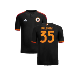 2023-2024 Roma Third Shirt (Kids) (Baldanzi 35)