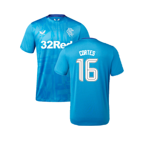 2023-2024 Rangers Players Training Tee (Deep Water) (Cortes 16)