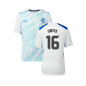 2023-2024 Rangers Players Match Day Home Tee (White) - Kids (Cortes 16) 2023-2024 Rangers Players Match Day Home Tee (White) - Kids (Cortes 16)