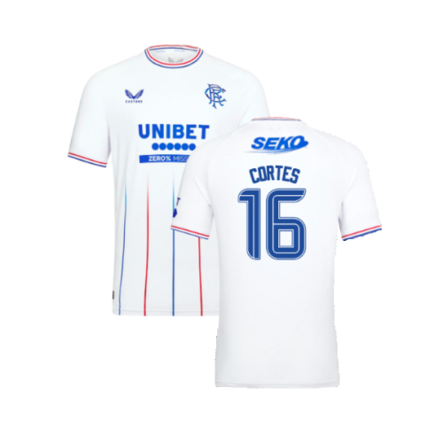 2023-2024 Rangers Pro Authentic Away Shirt (Cortes 16)