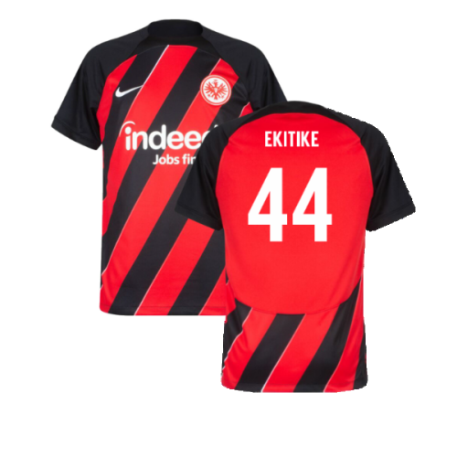 2023-2024 Eintracht Frankfurt Home Shirt (Ekitike 44)