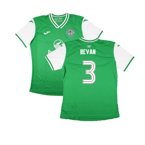 2023-2024 Hibernian Home Shirt (Bevan 3)