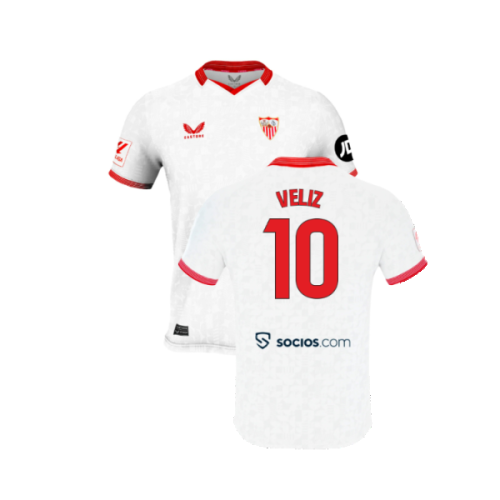 2023-2024 Sevilla Home Shirt (Womens) (Veliz 10)