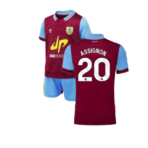 2023-2024 Burnley Home Infant Mini Kit (Assignon 20)