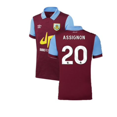 2023-2024 Burnley Home Shirt (Kids) (Assignon 20)