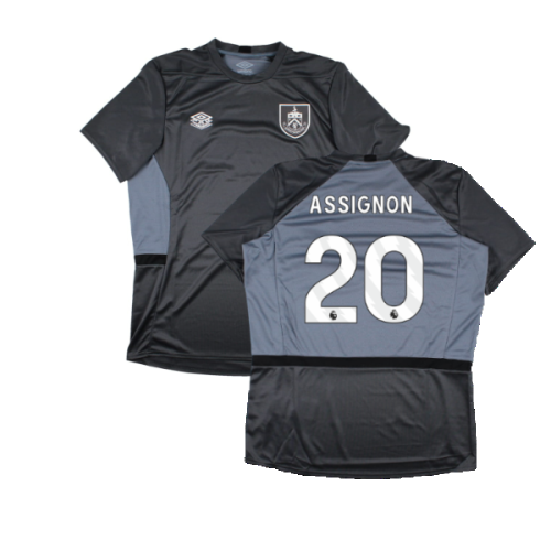 2023-2024 Burnley Training Jersey (Carbon) (Assignon 20)