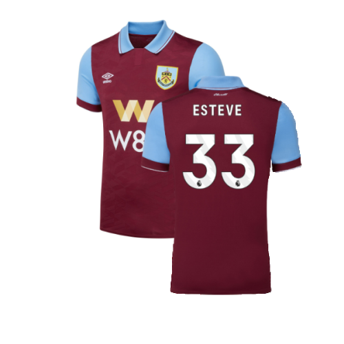 2023-2024 Burnley Home Shirt (Esteve 33)