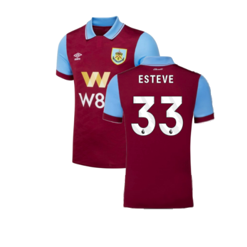 2023-2024 Burnley Home Shirt (Ladies) (Esteve 33)