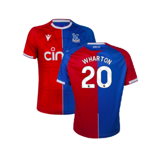 2023-2024 Crystal Palace Home Shirt (Kids) (Wharton 20)