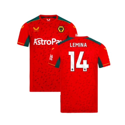 2023-2024 Wolves Away Shirt (Lemina 14)