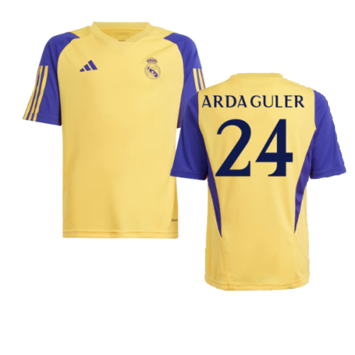 2023-2024 Real Madrid Training Shirt (Spark) - Kids (Arda Guler 24)