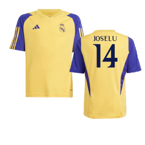 2023-2024 Real Madrid Training Shirt (Spark) - Kids (Joselu 14)