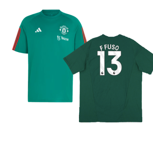 2023-2024 Man Utd Training Tee (Green) (F Fuso 13)