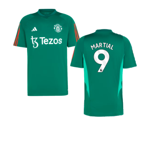 2023-2024 Man Utd Training Shirt (Green) (Martial 9)