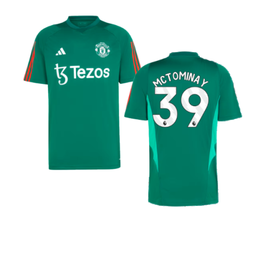 2023-2024 Man Utd Training Shirt (Green) (McTominay 39)