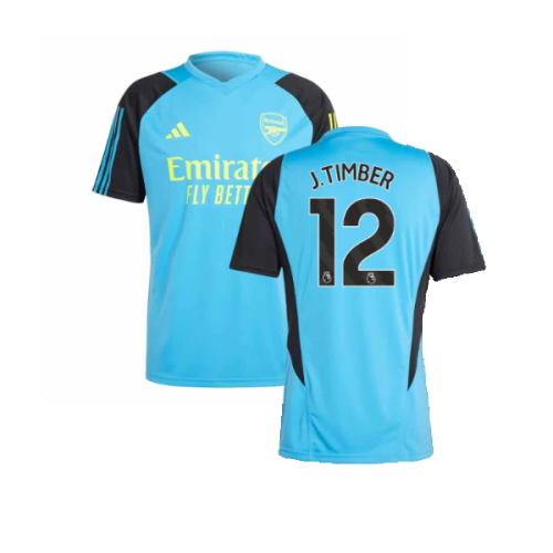 2023-2024 Arsenal Training Jersey (Pulse Blue) (J.Timber 12)