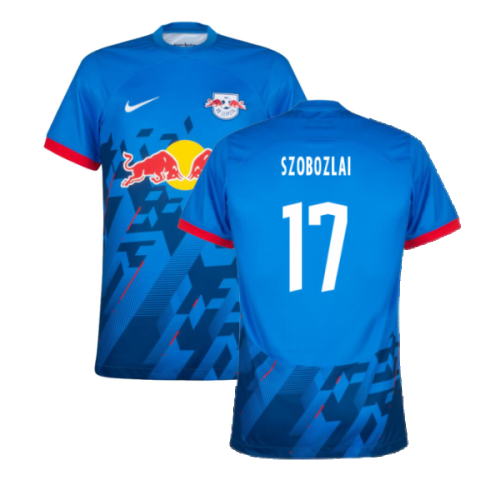 2023-2024 Red Bull Leipzig Third Shirt (Szobozlai 17)