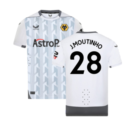 2022-2023 Wolves Long Sleeve Home Shirt (J.MOUTINHO 28)