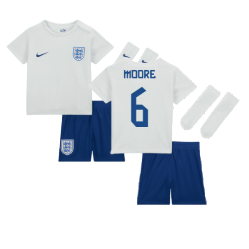 2022-2023 England Home Shirt (Kids) (Moore 6)