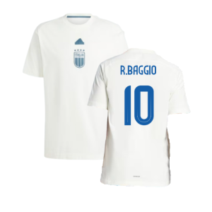 2024-2025 Italy Travel Tee (Off White) (R.BAGGIO 10)