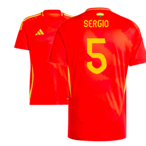 2024-2025 Spain Home Shirt (Sergio 5)