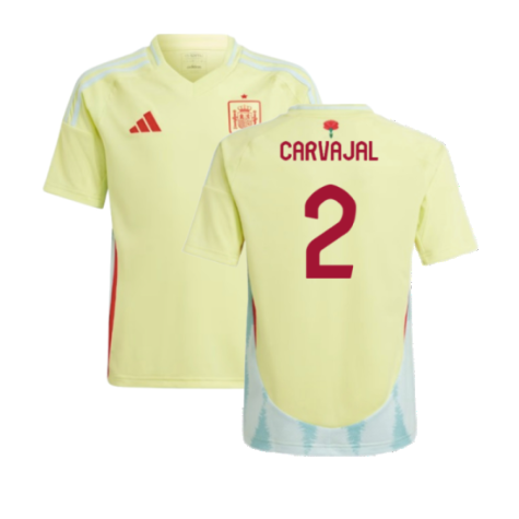 2024-2025 Spain Away Shirt (Kids) (Carvajal 2)