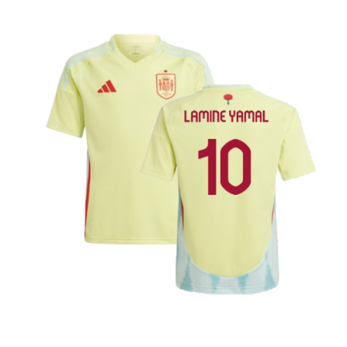 2024-2025 Spain Away Shirt (Kids) (Lamine Yamal 10)