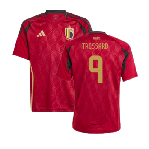 2024-2025 Belgium Home Shirt (Kids) (Trossard 9)