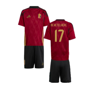 2024-2025 Belgium Home Mini Kit (De Ketelaere 17)