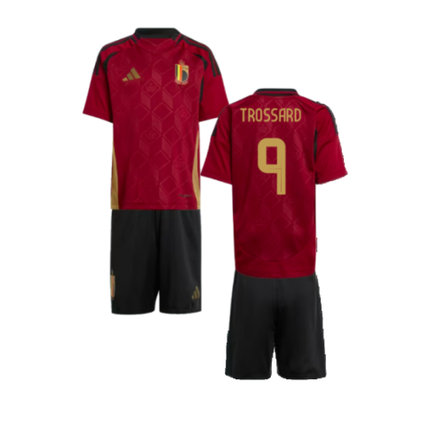 2024-2025 Belgium Home Mini Kit (Trossard 9)