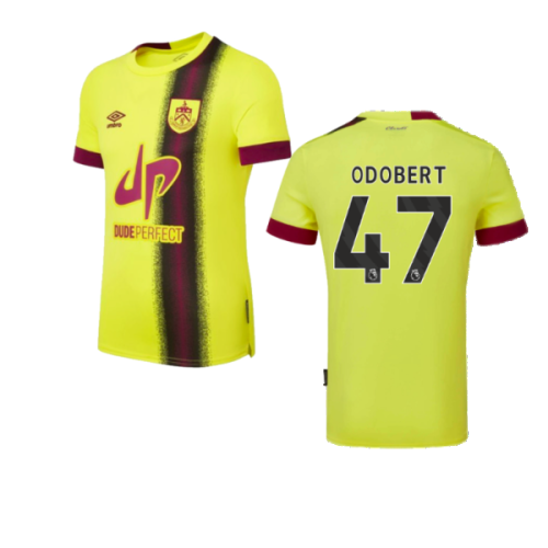 2023-2024 Burnley Away Shirt (Kids) (Odobert 47)