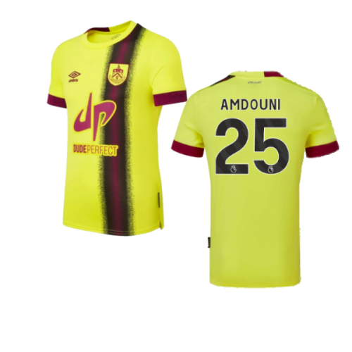 2023-2024 Burnley Away Shirt (Kids) (Amdouni 25)