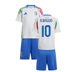 2024-2025 Italy Away Mini Kit (R.BAGGIO 10)