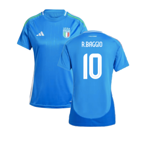 2024-2025 Italy Home Shirt (Ladies) (R.BAGGIO 10)