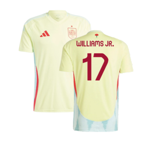 2024-2025 Spain Away Shirt (Williams JR. 17)