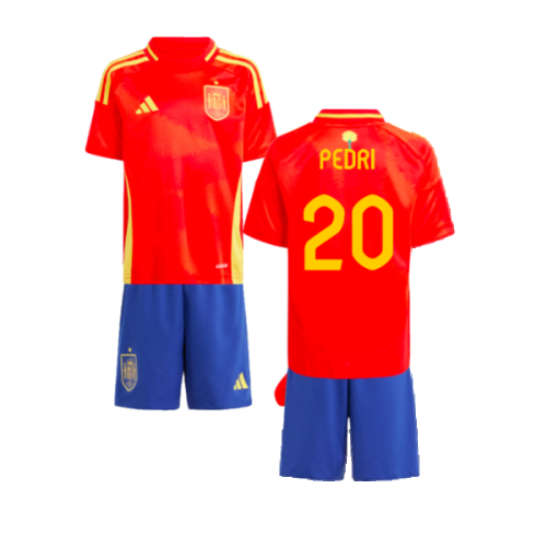 2024-2025 Spain Home Mini Kit (Pedri 20)