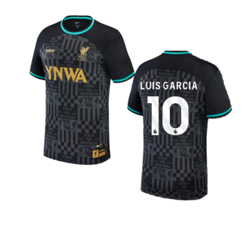 2024 LeBron x Liverpool Stadium Football Shirt (Luis Garcia 10)