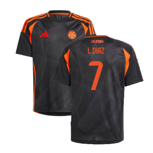 2024-2025 Colombia Away Shirt (Kids) (L.DIAZ 7)